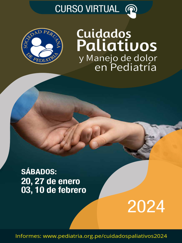 Brochure Curso Virtual Cuidados Paliativos | PDF | Ciencias de la Salud ...