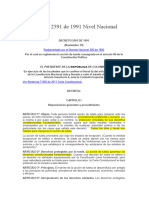 Decreto 2591 de 1991 Nivel Nacional