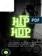 Instagram Story Dia Do Hip Hop Moderno Preto Branco e Verde