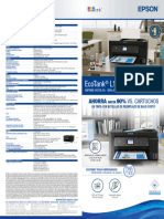 Especificaciones EcoTank L14150 v4 PDF