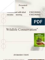 Wildlife Conservation