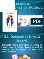 UNIDAD 3. Condiciones de Trabajo