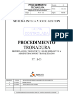 PT.11-03 PROCEDIMIENTO TRONADURA Rev.2