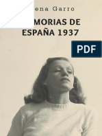 Elena Garro - Memorias de España 1937