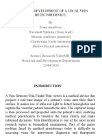 Design and Development of A Vein Detector