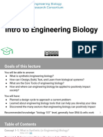 Intro To Engineering Biology