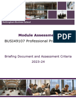 Brief for Video Assessment 2023-24