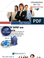 C&I Outsourcing Induction Reel