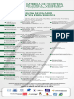 Agenda Cátedra de Frontera - 12 de Abril 2024