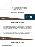 Protocolo Hilos Cog 3D PDO