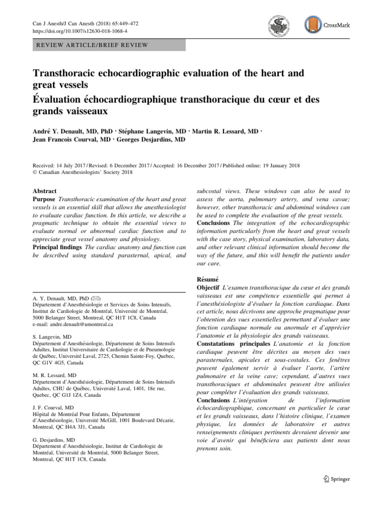 Essential Echocardiographic Views Guide | PDF | Heart Valve | Atrium ...