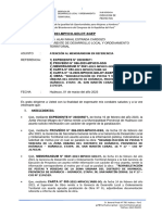 INFORME Nº 00-2023 - ATENCIÓN AL MEMORANDUM EN REFERENCIA