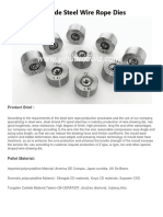 YIHUA Carbide Steel Wire Rope Dies