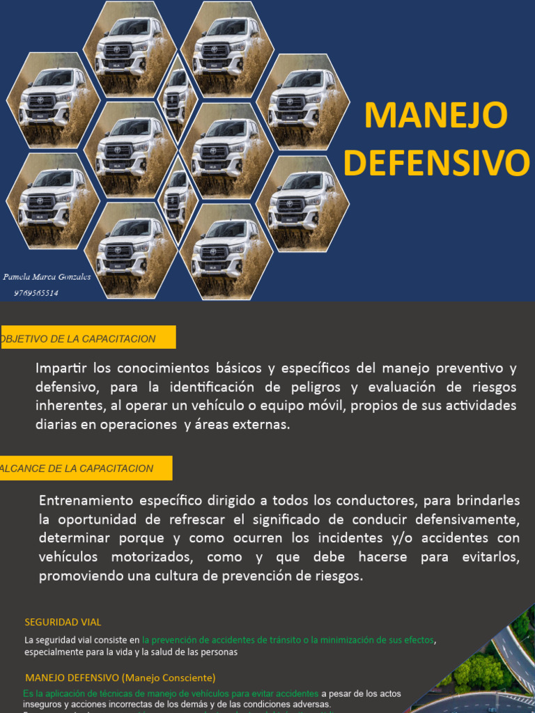 Capacitación en Manejo Defensivo y Preventivo | PDF | Cinturón de ...