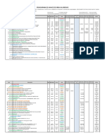 CALENDARIO DE AVANCE DE OBRA VALORIZADO ACTUALIZADO, Mayo 2023