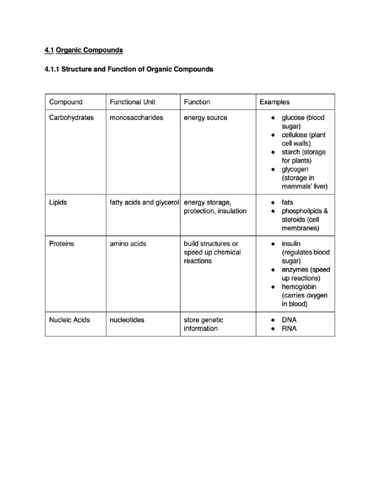 Biology Chapter 4 Study Guide | PDF