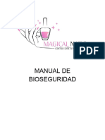 MANUAL DE BIOSEGURIDAD - Centro Estético de Uñas Magical Nails