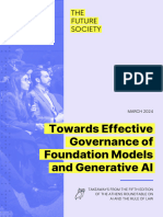 Towards Effective Governance of Foundation Models and Generative AI