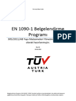 M01 EN 1090-1 Belgelendirme Programi Rev.02 29.06.2016