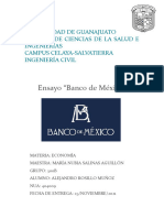Ensayo Banco de México
