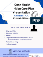 Year 2 Uconn Health Nutrition Care Plan Presentation