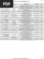 Voter List Apbuma 2011-12