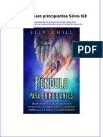Pendulo para Principiantes Silvia Hill Download 2024 Full Chapter