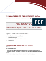 Guía Didáctica - Primer Año EaD 2024