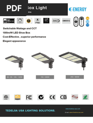 LED Shoe Box Light--SBL 7year REV1.00 20231120 (1)