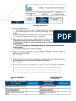 Sindrome Metabólico Evaluación