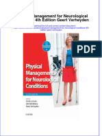 Physical Management For Neurological Conditions 4Th Edition Geert Verheyden Download 2024 Full Chapter