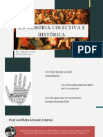 2.2 Memoria Colectiva e Histórica (PC)