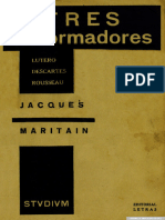 Tres Reformadores - Jacques Maritain