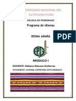 Aymara Modulo I