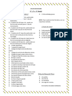 Útiles de Trabajo: NOTA: Traer Cuadernos Bien Forrados y Con Sus