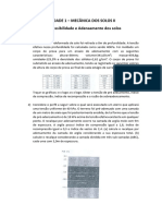 Tarefa 2 Compresibilidade e Adensamento