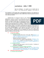Ide-E Sujet Dissertation - Corrige - BB 1