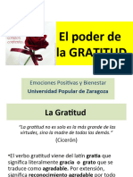 El Poder de La GRATITUD