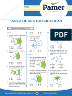 Trigonometría - S4 - Area de Sector Circular