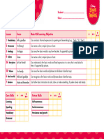 L1 Assessment Sheets Unit 1