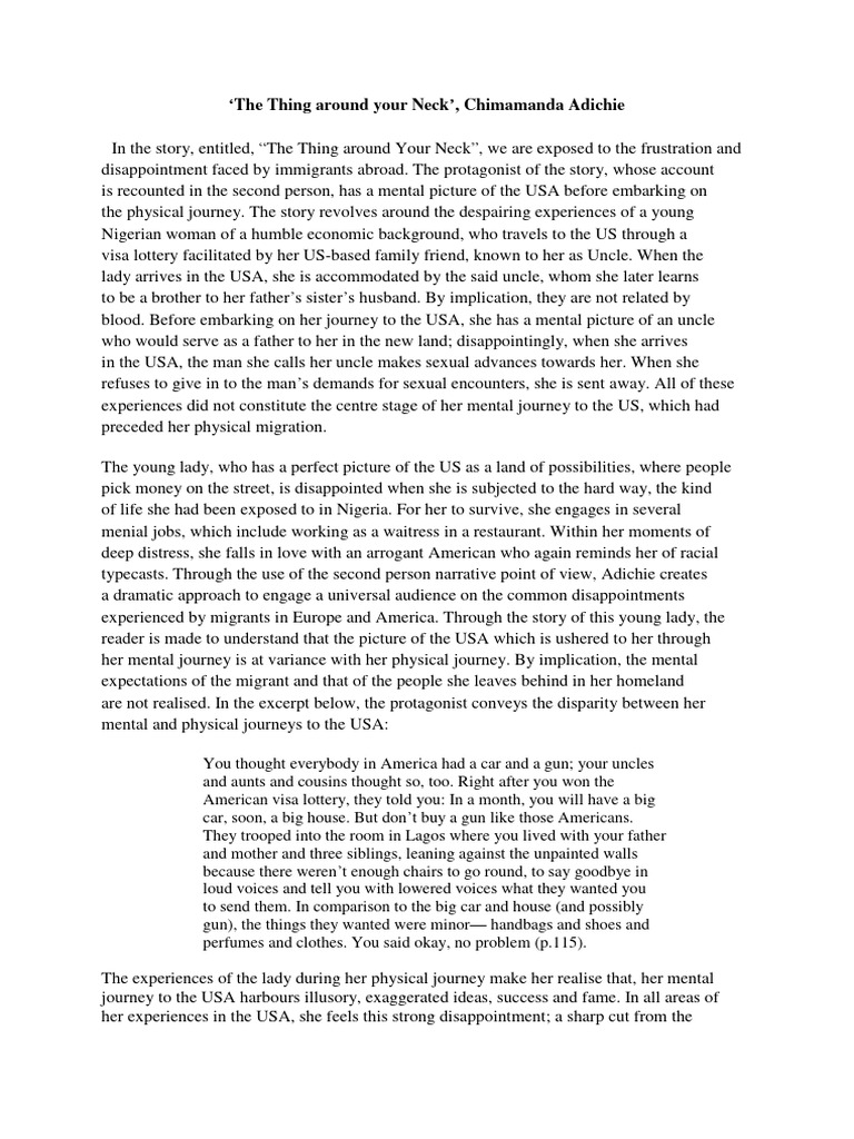 adichie-analysis-pdf-narration