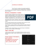 Informações Adicionais Sistema Circulatório