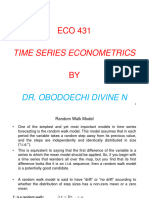 Eco 431 Lec Notes