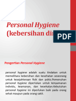 Personal Hygiene (Kebersihan Diri)