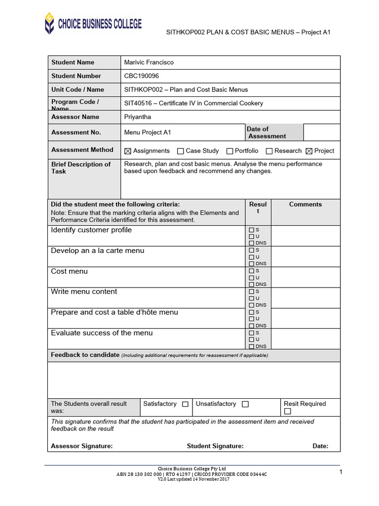 Plan cost basic menus full pdf pdf menu restaurants