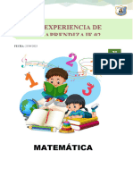 SESION DE APRENDIZAJE MAT 25 Abril