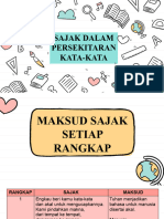 Slaid Nota Slide Sajak Dalam Persekitaran Kata Kata Komsas Tingkatan 2