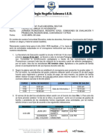 Circular #020 Jornada Pedagógica Registro Icfes Dia de La Niñez y La Juventud Comisiones de Evaluación y Promoción Convivencia y Otros