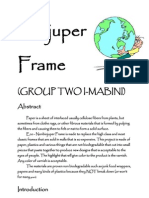 Biojuper Frame: (Group Two I-Mabini)