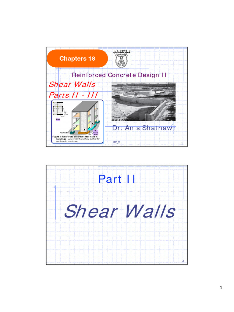 Shear Walls 1 | PDF | Building Engineering | Structural Engineering